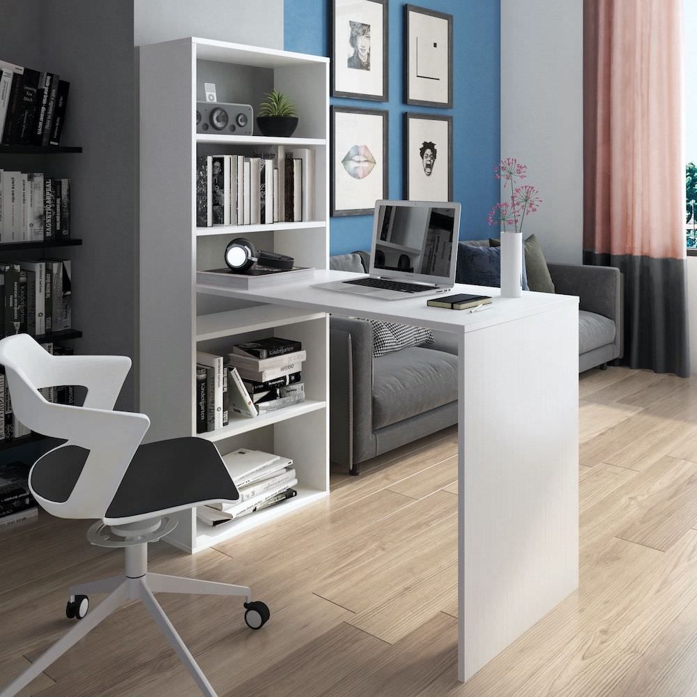 Scrivania con libreria Flix